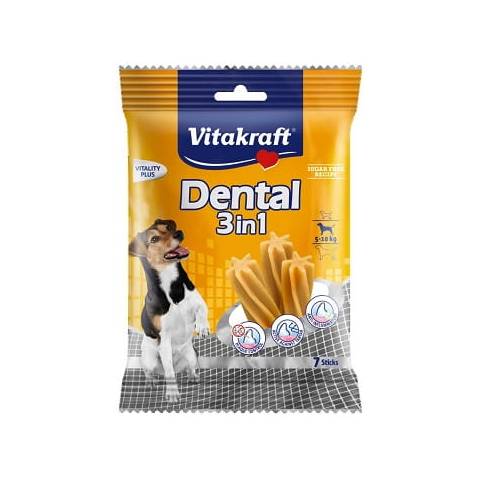 Vitakraft dental 3w1 s 120g przysmak d/psa