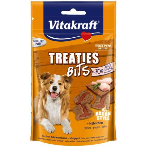 Vitakraft treaties bits kurczak 120g przys d/psa