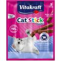 Zdjęcie produktu Vitakraft cat stick mini 3szt flądra/omega3 d/kot