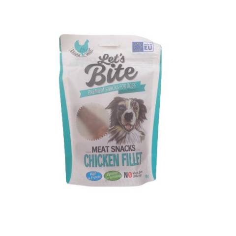 Brit let's bite meat snacks chicken fillet 80 g