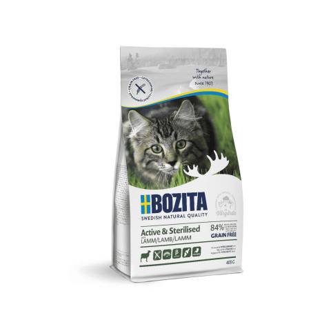 Bozita active & sterilised grain free lamb 400g