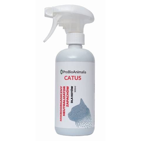 Probio animalia catus - mikroorganiczny neutralizator zapachów dla kotów 500 ml