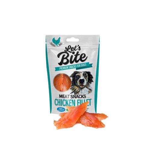 Brit let's bite meat snacks chicken fillet 300g