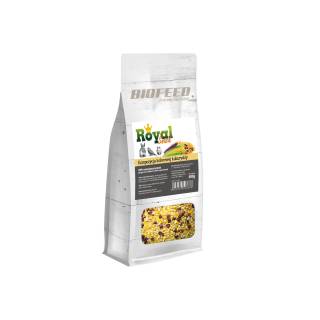 Biofeed royal snack - kompozycja kolorowej kukurydzy 400g