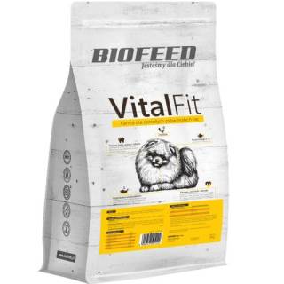 Biofeed vitalfit - dorosłe psy małych ras (drób) 2kg
