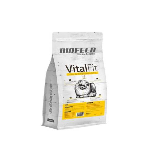 Biofeed vitalfit - dorosłe psy małych ras (drób) 15kg
