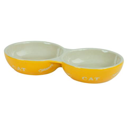 Kerbl miska ceramiczna dla kota, 2 x 200ml 82670