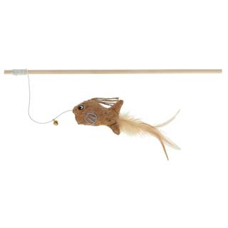 Kerbl wędka dla kota z rybką, 40 cm 81674