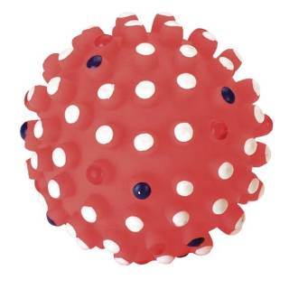 Kerbl zabawka piłka z winylu z wypustkami, 12 cm 83511