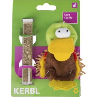 Kerbl zabawka kaczka z kocimiętką, 9 cm 81659