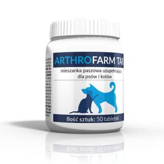 Arthrofarm - mieszanka paszowa uzupełniająca dla psów i kotów 50szt.
