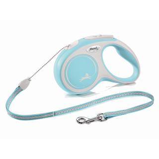 Flexi new comfort - smycz automatyczna dla psa, jasnoniebieska m 5m linka fl-2915