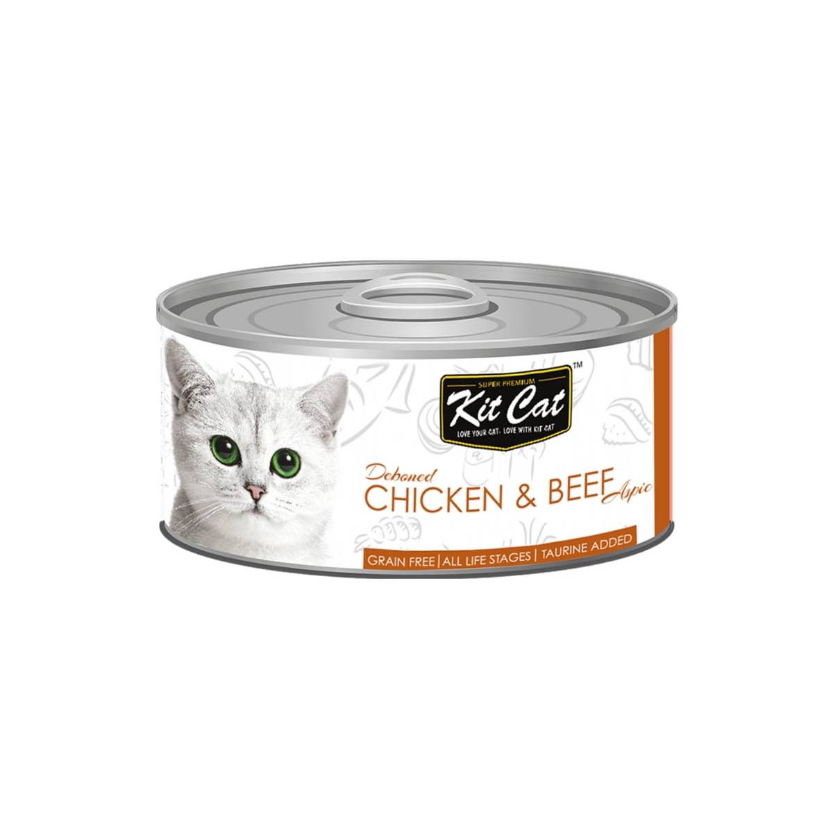 Kit cat chicken & beef (kurczak z wołowiną) kc-2218 80g