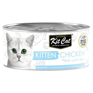 Kit cat kitten chicken (kurczak dla kociąt) kc-3088 80g