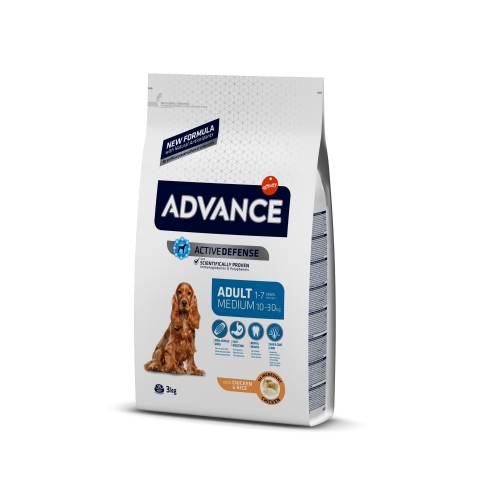 Advance medium adult - sucha karma dla psów ras średnich 3kg 508319