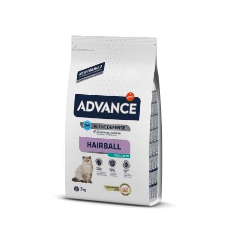 Advance hairball sterilized - sucha karma dla kotów sterylizowanych 3kg 923915