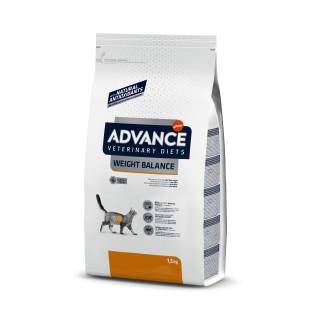 Advance diet weight balance - sucha karma dla kotów 1,5kg 923913