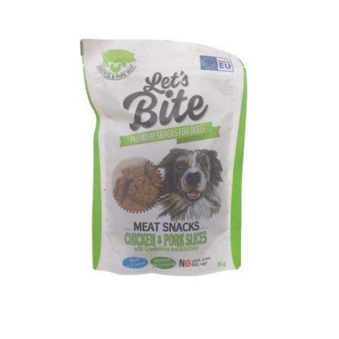 Brit let's bite meat snacks chicken with pork 80g