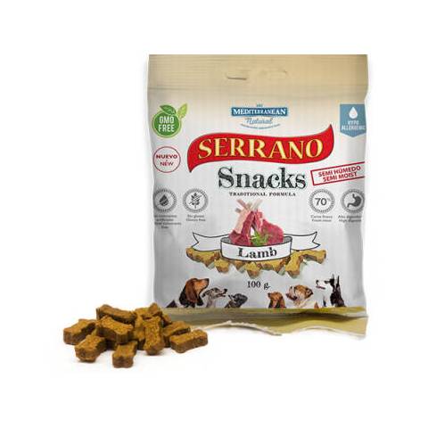 Serrano snack dla psów z jagnięciną 100g