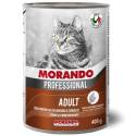 Zdjęcie produktu Morando pro kot kawałki z dziczyzną i królikiem 405g