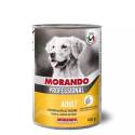 Zdjęcie produktu Morando pro pies kawałki z kurczakiem i indykiem 405g