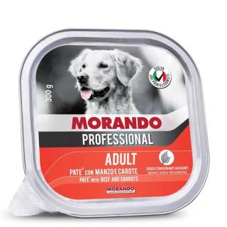 Morando pro pies pasztet z wołowiną i marchewką tacka 300g