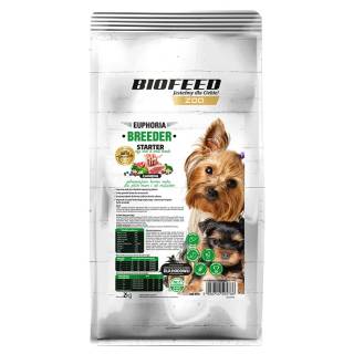Biofeed euphoria breeder starter mini & small breeds karma dla psich mam i ich maluchów z jagnięciną 2kg