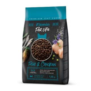 FITMIN cat For Life Adult Fish and Chicken 1,8kg