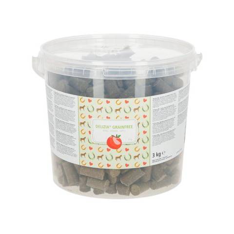 KERBL Smakołyki dla konia Delizia GrainFree, jabłko, 3kg [3297691]