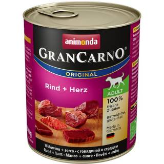 Animonda grancarno orginal adult puszki wołowina serce 800 g