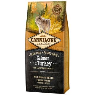 Carnilove salmon & turkey for large breed adult 12kg
