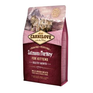 Carnilove cat salmon&turkey for kittens 6kg