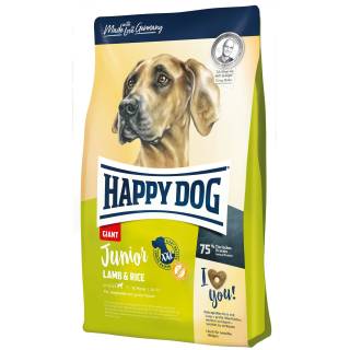 Happy dog juniorgiant jagnięcina & ryż 4kg
