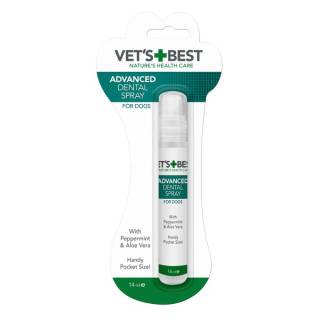 Vet's best dental spray - zestaw podróżny 80365 14ml