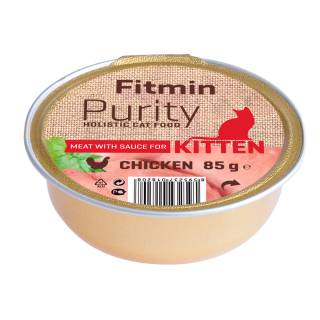 Fitmin cat purity alutray kitten chicken 85g
