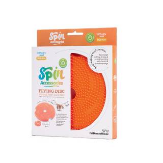 Pdh spin lick frisbee orange medium miska interaktywna pdhf203