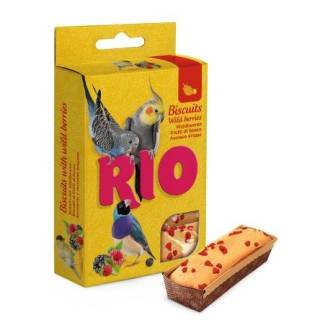 Rio biszkopty z jagodami dla ptaków 5x7g 22190