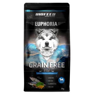 Biofeed euphoria adult dog grain free - fish 500g