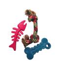 Zdjęcie produktu POP PETS Zestaw zabawek dla szczeniaka, mix kolorów [41013]
