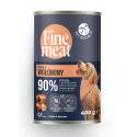 Zdjęcie produktu FINEMEAT Karma dla psa, kawałki wołowiny w sosie 400g [FM001 P]
