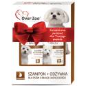 Zdjęcie produktu Overzoo zestaw dla psów o białej i jasnej sierści 490 ml