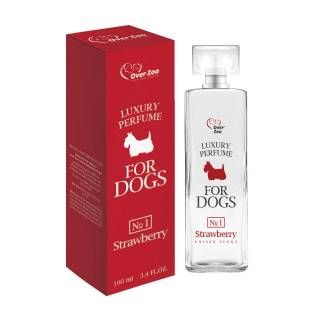 Overzoo perfumy dla psów truskawka 100 ml
