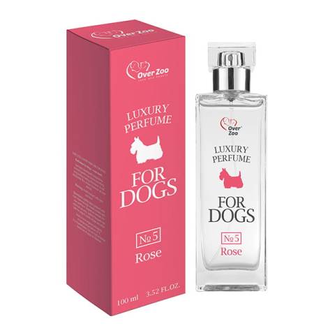 Overzoo perfumy dla psów róża 100 ml