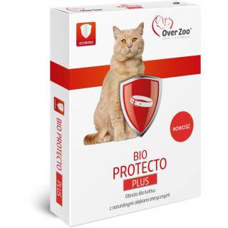 Overzoo bio protecto plus obroża dla kotów 35 cm