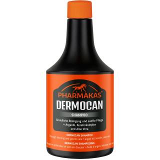 Szampon dla konia Dermocan, oczyszczający, 500 ml, Pharmakas Horse Fitform
