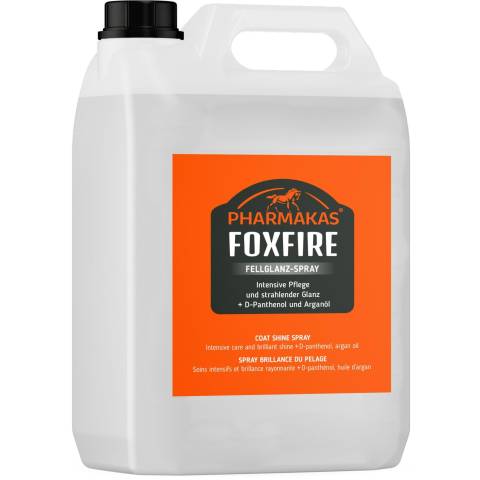 Płyn do pielęgnacji grzywy i ogona Foxfire, 5000 ml, Pharmakas Horse Fitform