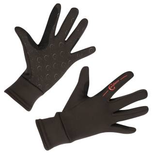 Rękawiczki jeździeckie Xaina, czarny, roz. XL, polar, Covalliero
