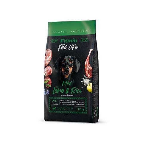 FITMIN dog For Life Lamb&Rice Mini 12kg