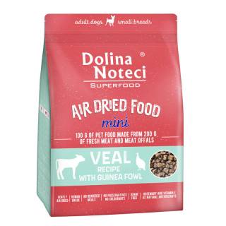 DOLINA NOTECI SUPERFOOD Mini Danie z perliczki karma suszona dla psa 1kg