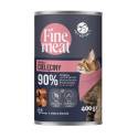 Zdjęcie produktu FINEMEAT Karma dla kota, kawałki cielęciny w sosie 400g [FM006 P]